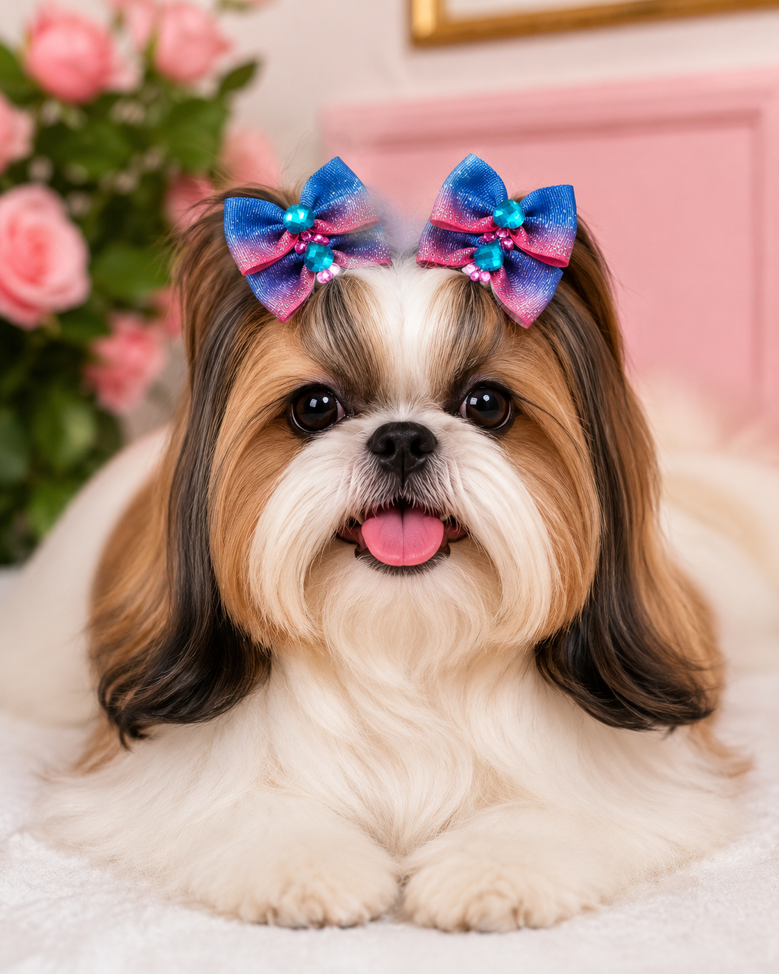 Kit de 100 laços sortidos para pets